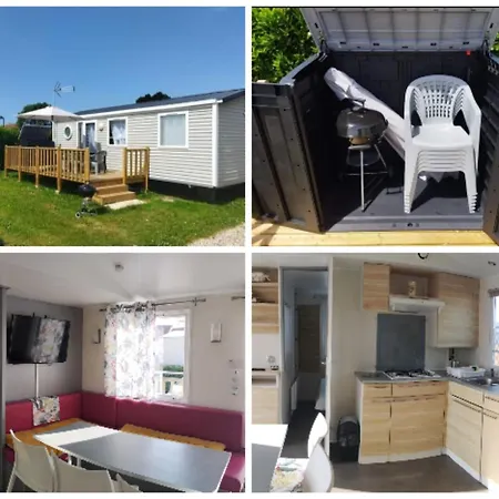 Camping Le Clos Savoye Biville-sur-Mer Exterior photo