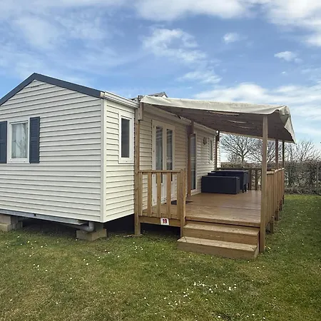 Camping Le Clos Savoye Biville-sur-Mer Exterior photo